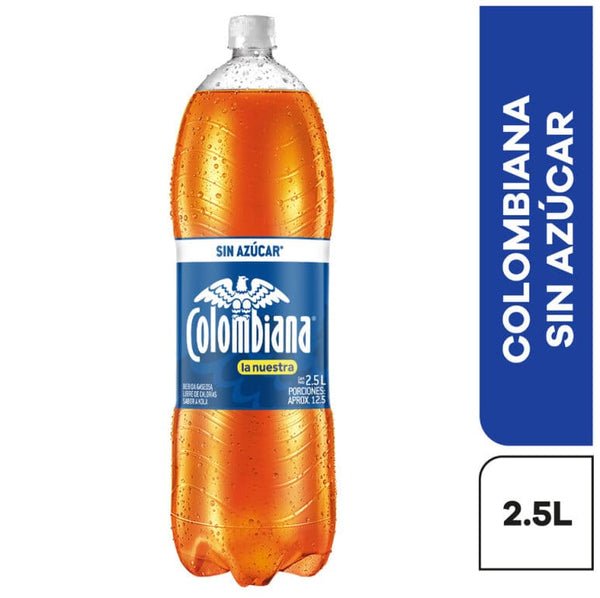 GASEOSA POSTOBON 2.5L COLOMBIANA CERO